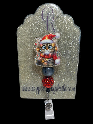 Christmas kitty