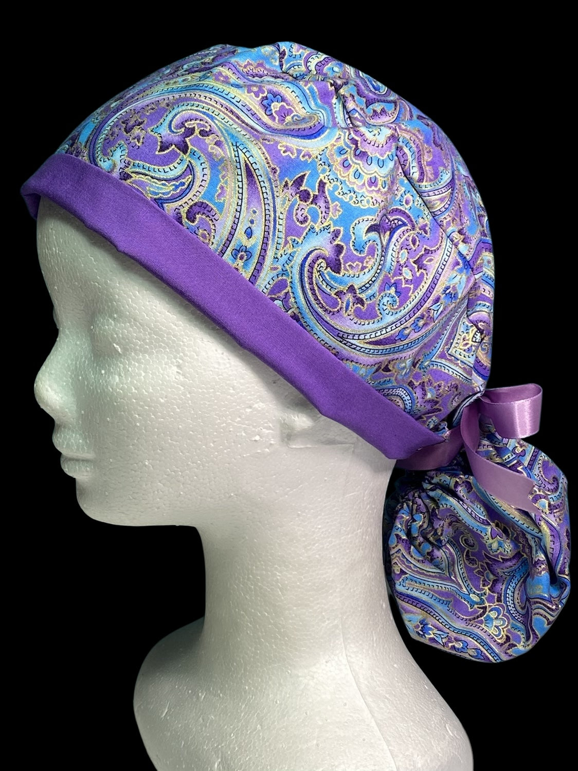 PURPLE PAISLEY