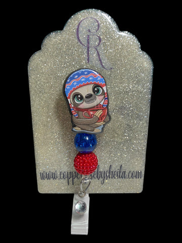 Christmas sloth